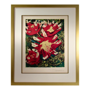 David Alfaro Siqueiros "Tierra Roja" From The "Mexican Suite" 1969 Original Print
