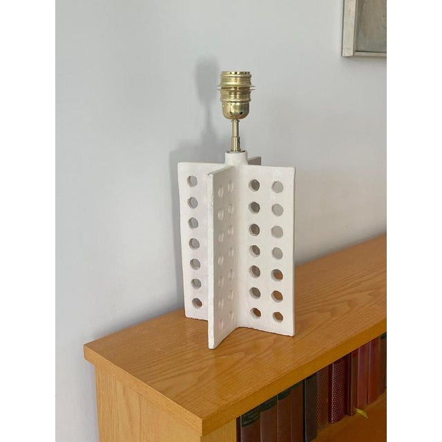 L 01 Ceramic Table Lamp by Renzo Maar For Sale - Image 11 of 14