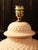 Textured Cream Manises Ceramic Table Lamps, 1980s, Set of 2 For Sale - Image 3 of 6