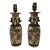 Pair of Antique Chinese Nanking Famille Verte Vases Mounted as Lamps For Sale