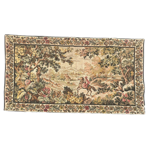 Vintage French Aubusson Style Jacquard Tapestry, 1950s