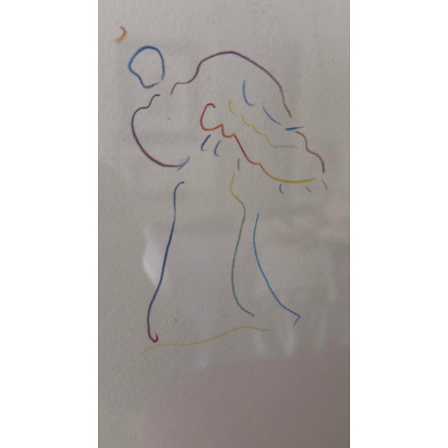 Late 20th Century Peter Max “Better World I I ” Hand-Colored Etching With Remarques, Signed Limited Edition For Sale In New York - Image 6 of 10