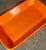 Vintage Stangl Americana Tangerine Rectangular Art Pottery Tray For Sale In Orlando - Image 6 of 9