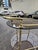 Oval Bar Trolley in Smoked Glass and Brass, 1970s For Sale - Image 3 of 7