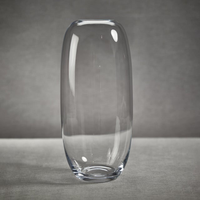 Contemporary Garrison 19.75" Tall Blown Glass Vase For Sale - Image 3 of 4