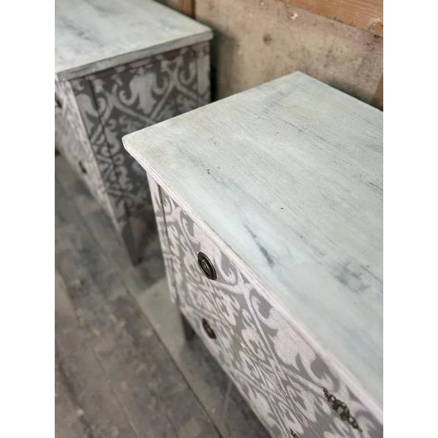 Wood Italian Chests of Drawers in Pinewood, Early 20th Century, Set of 2 For Sale - Image 7 of 9