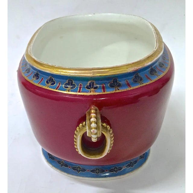 Antique Porcelain Classical Theme Foot Bath For Sale - Image 4 of 8