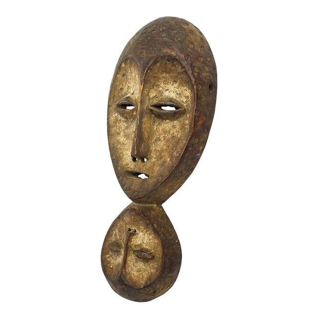Early 20th Century Lega Double Faced Mask For Sale