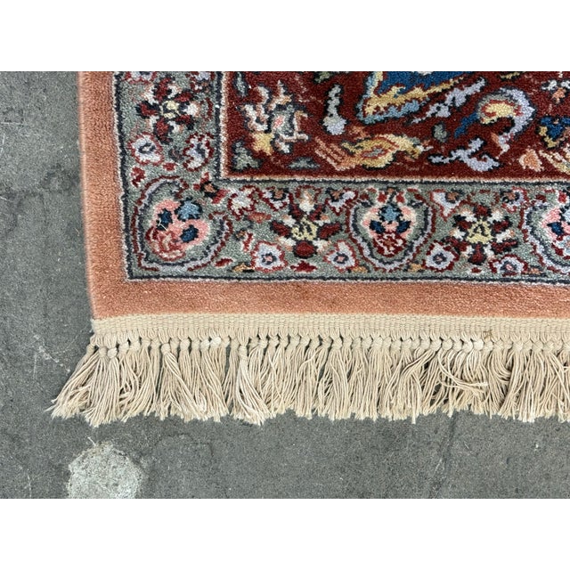 8ft 8 in X 12ft Karastan Persian Hunting Wool Area Rug For Sale - Image 4 of 12