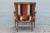 Textile Vintage Modern Upholstered Occasional Armchair For Sale - Image 7 of 9