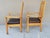 Mission Early 20th Century 2 Matching 1910 Mission Quarter Sawn Oak & Removable Leather Seat Arm Chairs For Sale - Image 3 of 18