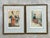 This delightful pair of antique military caricature prints captures the wit and artistry of period illustration through...