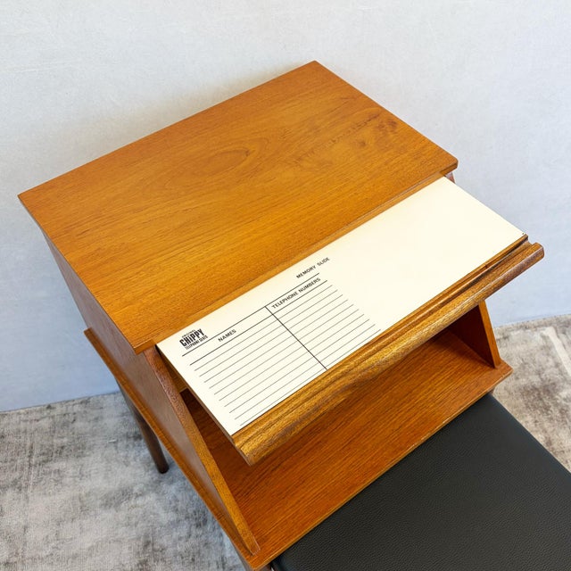 Phonette Telephone Table from Chippy Heath, 1960s For Sale - Image 9 of 14