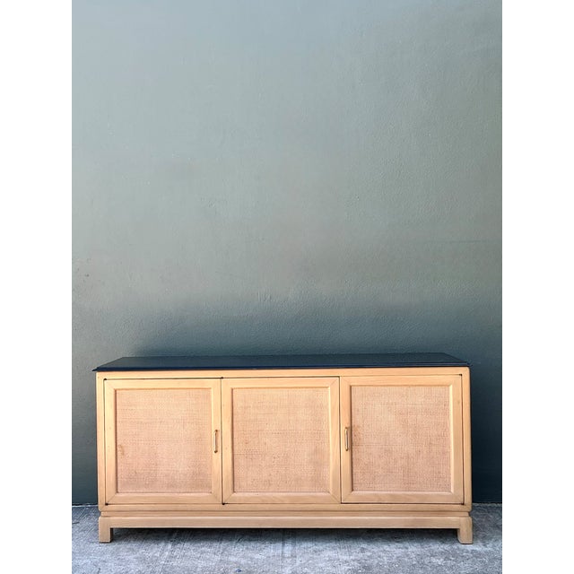 Vintage Wood and Stone Credenza For Sale - Image 11 of 12