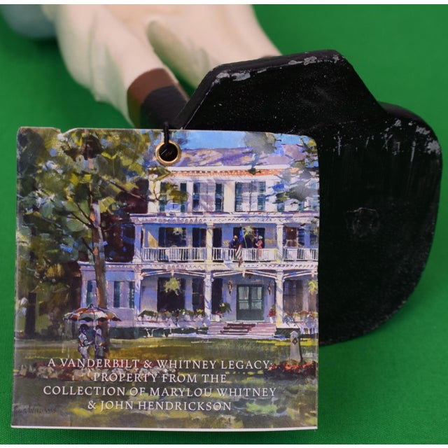 Mid 20th Century Marylou Whitney Stables Cast Iron Doorstop For Sale - Image 5 of 6