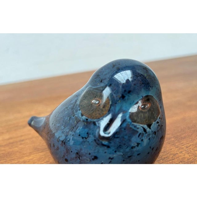Vintage Art Glass Owl from Arctic Finland, 1970s For Sale - Image 10 of 15