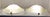 Flat Vintage Ceiling Lamps with Matte White Marbled Relief Glass Shades, 2000s, Set of 2 For Sale - Image 3 of 8