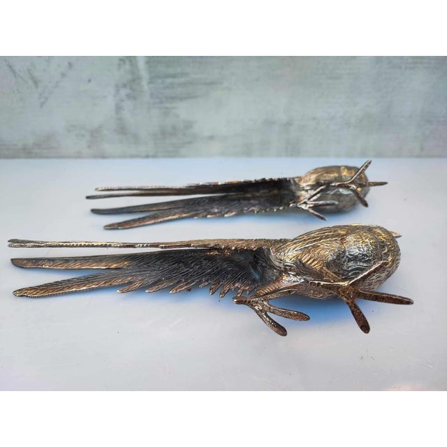 Japanese Peacock Figurines, 1950s, Set of 2 For Sale - Image 6 of 9