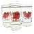Nostalgic Sleigh Tumblers- Set of Four For Sale