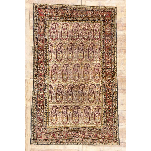 Late 19th Century Persian Kerman Rug, 06'06 X 10'09 For Sale - Image 10 of 10