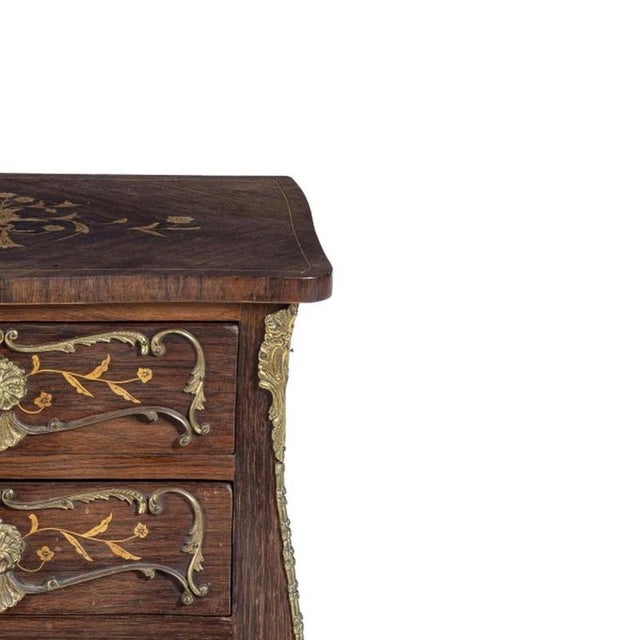 Portuguese Bedside Table with Drawers For Sale - Image 4 of 6