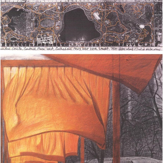 Javacheff Christo the Gates, the Official Poster, 2003 For Sale - Image 4 of 4