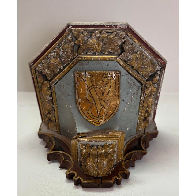 A beautiful architectural artifact like nothing we've ever seen. It was artfully created, shaped into a detailed 3-D...
