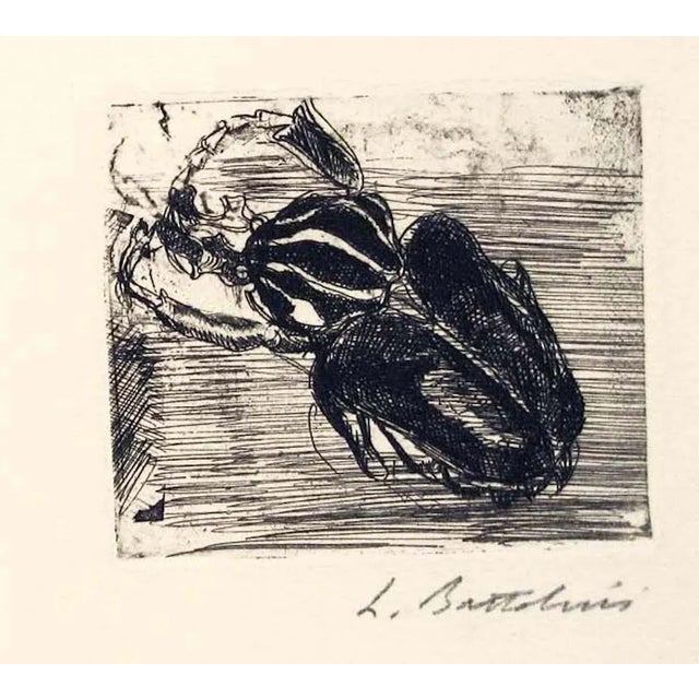 Scarabei Tropicali - Etching by Luigi Bartolini - 1930 1930 For Sale - Image 3 of 4