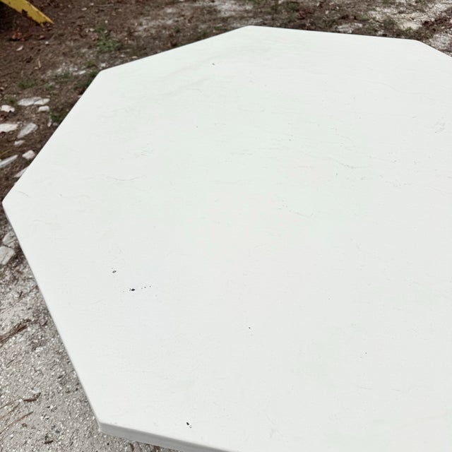 Mid Century Modern Spun Fiberglass Dining Table For Sale In West Palm - Image 6 of 6