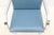 Ludwig Mies Van Der Rohe Brno Flat Bar Chair in Indigo Blue Vinyl by Gordon For Sale - Image 14 of 18