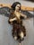 Antique Italian Carved Wood Angel, Original Paint, Circa 1880s For Sale - Image 4 of 17