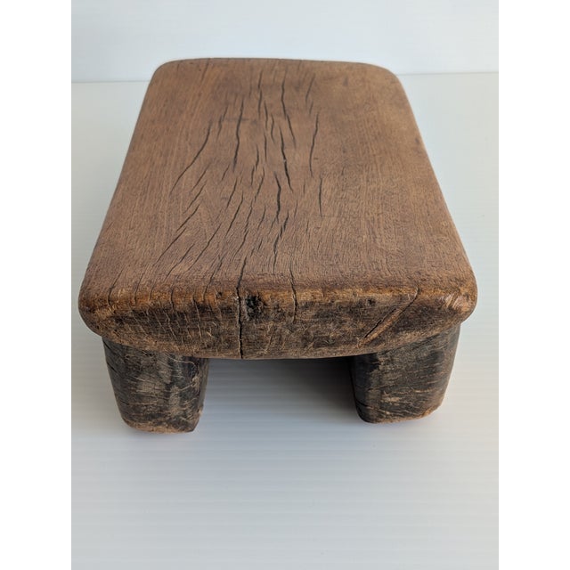 1930s Vintage Hand Carved African Senufo Women's Stool For Sale - Image 5 of 5