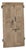 Antique Indian Bleached and Carved Teakwood Door, C. 1880–1900 For Sale