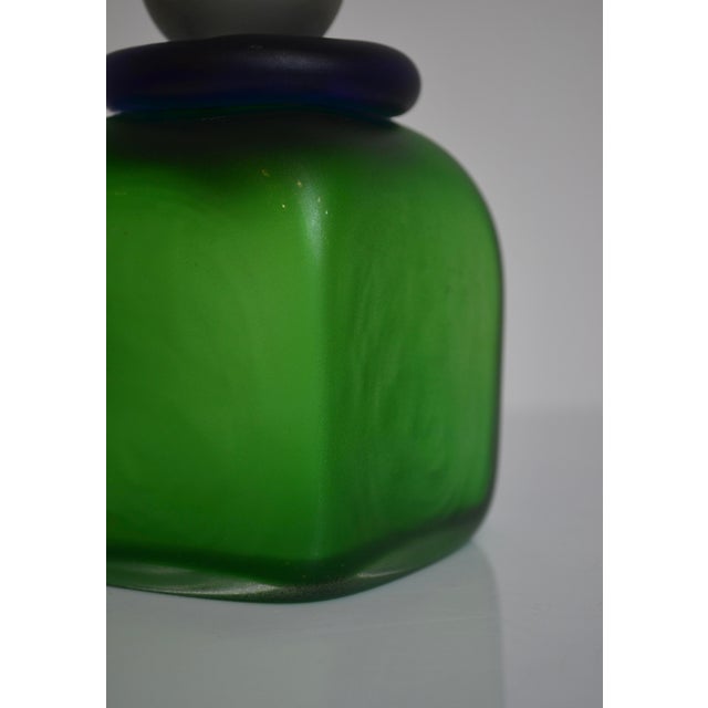 Vintage Murano Glass Bottles, Set of 2 For Sale - Image 4 of 12