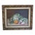 Vintage Italian Still Life Painting on Wood Panel – Antique Framed Vegetable Still Life – Turin Italy – Decorative Art For Sale