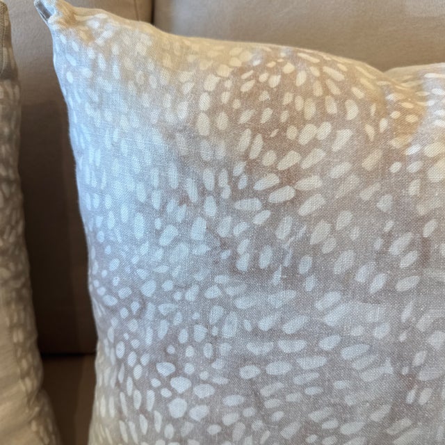 Rebecca Atwood Speckled Pillows, Set of Three For Sale - Image 11 of 12