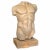 Early 20th Century Italian Torso Carrara Marble For Sale - Image 5 of 6