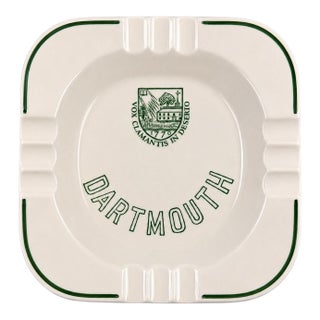Vintage Dartmouth College Ceramic Ashtray Catchall Dish For Sale