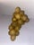 Alabaster Grapes. Vintage MCM Alabaster Cluster of Grapes For Sale - Image 11 of 12