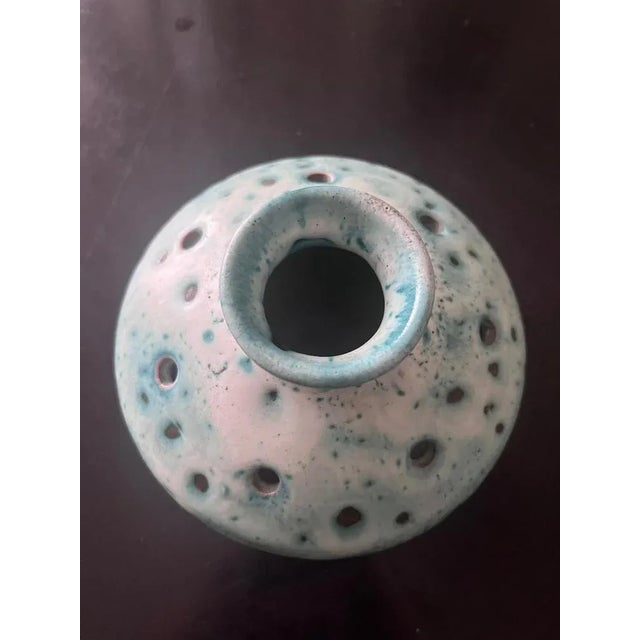 Blue Blue Vases, 1970s, Set of 2 For Sale - Image 8 of 11