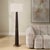 Modern Forage Dark Oak Floor Lamp For Sale - Image 3 of 7