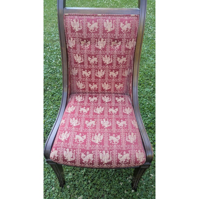 1970s John Widdicomb Dining Room Chairs For Sale In Washington DC - Image 6 of 7