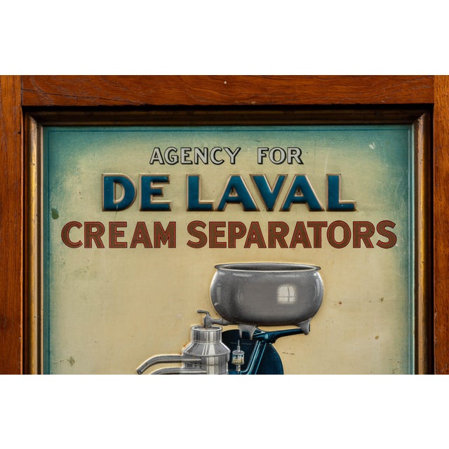 Brown Early 20th Century DeLaval Cream Separators Cabinet For Sale - Image 8 of 17