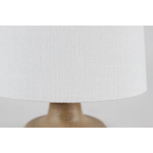 Modern Danish Stoneware Table Lamp with Drop Shaped Design from Søholm, 1960s For Sale - Image 6 of 11