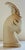 Ivory Vintage Art Deco Ceramic Gazelle Figurine in the ‘Style of Royal Haeger’, Circa 1930s For Sale - Image 8 of 10