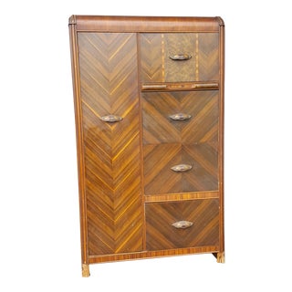 Antique Art Deco Armoire For Sale