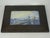 1990s Harbor Scenic Hand-Painted Tile Plaque Oak Framed Arts Crafts Richard Freiwald For Sale - Image 9 of 12