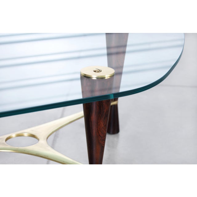Vintage Model 5309 Rosewood Coffee Table by Edward Wormley for Dunbar For Sale - Image 11 of 12