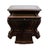 Early 21st Century Aico Michael Amini Romanza Collection Old World Baroque 38" Bombe Nightstand - Deep Claret Finish 74040-56 For Sale - Image 5 of 15