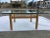 Late 20th Century Late 20th Century Contemporary Ethan Allen Birch Base Thick Glass Top Coffee Table For Sale - Image 5 of 13